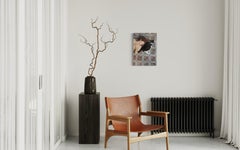 "Día de pereza", pintura abstracta de retrato