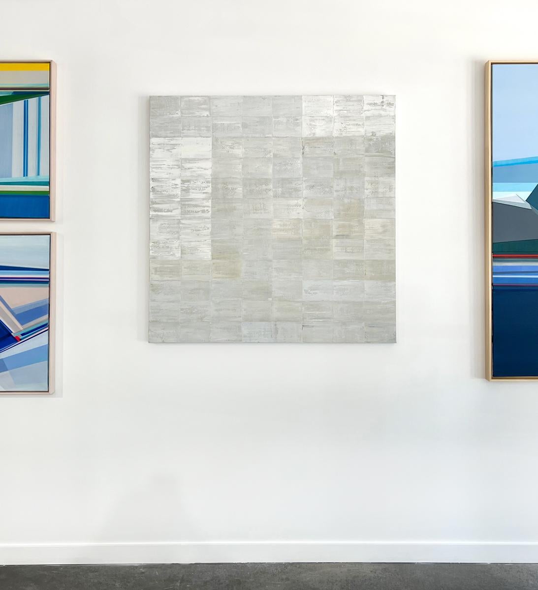 Peinture à l'huile abstraite contemporaine « Luna » en vente 2
