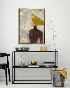 "Spiriti attraverso il tempo III", stampa giclée in edizione limitata con cornice, 60" x 45".