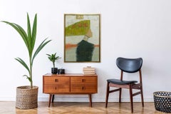 "Spirits Through Time V, " Framed Limited Edition Giclee Print, 40" x 30"