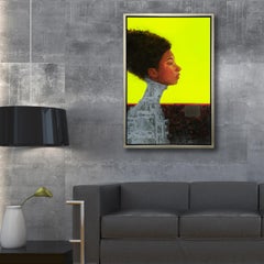 "Spirits Through Time VII, " Framed Limited Edition Giclee Print, 60" x 40"