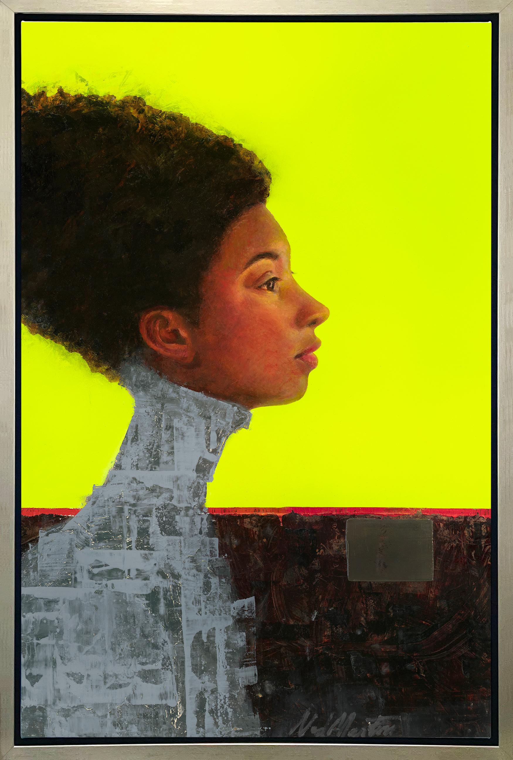 "Spiriti attraverso il tempo VII", stampa giclée in edizione limitata con cornice, 60" x 40"