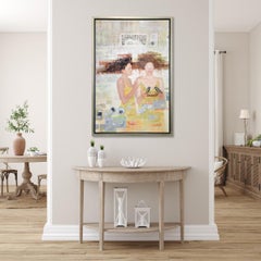 „Spirits Through Time VIII“, gerahmter Giclee-Druck in limitierter Auflage, 72 Zoll x 48 Zoll