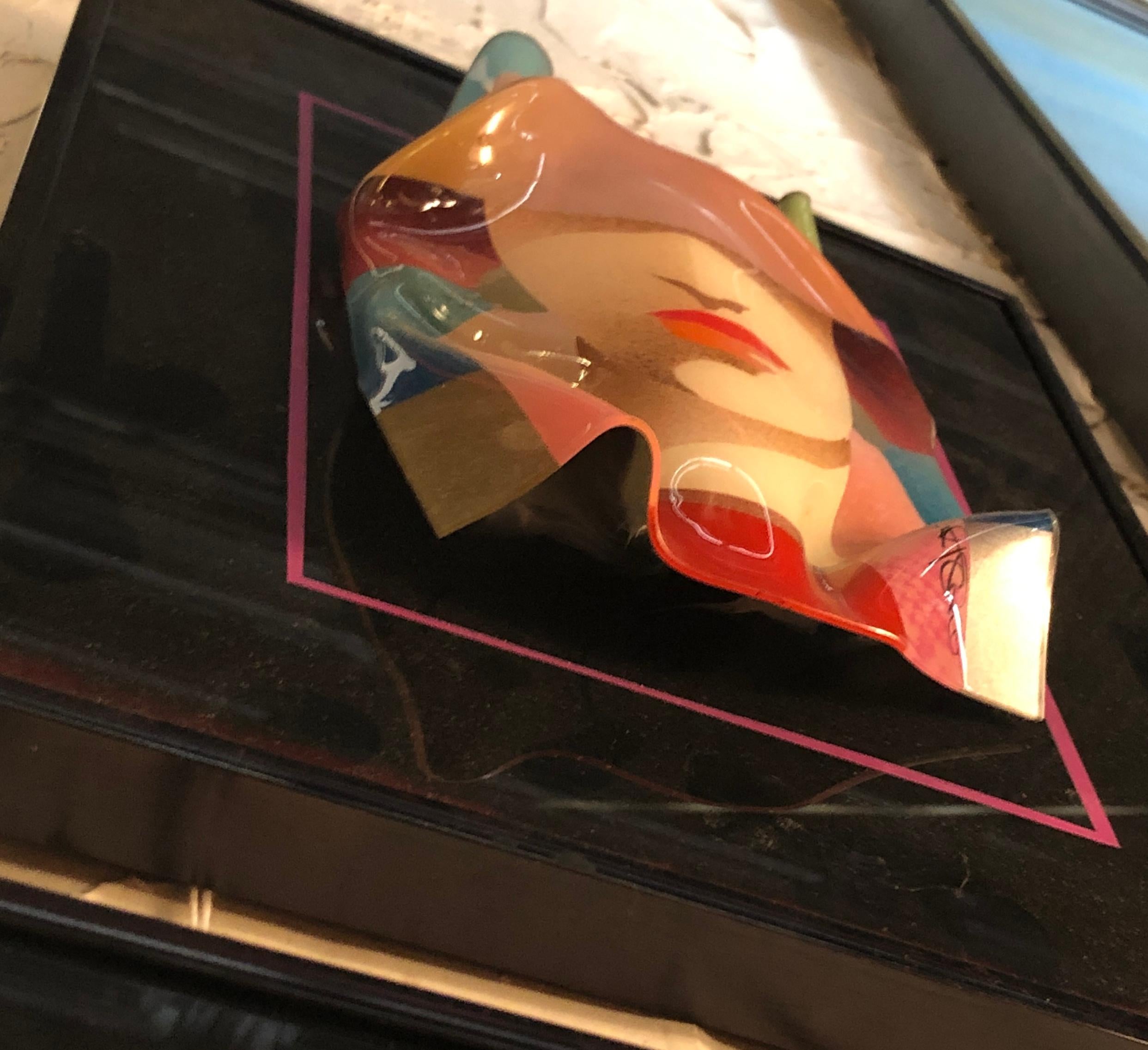 Obra de arte en plexiglás 3D de Ned Moulton en venta 5