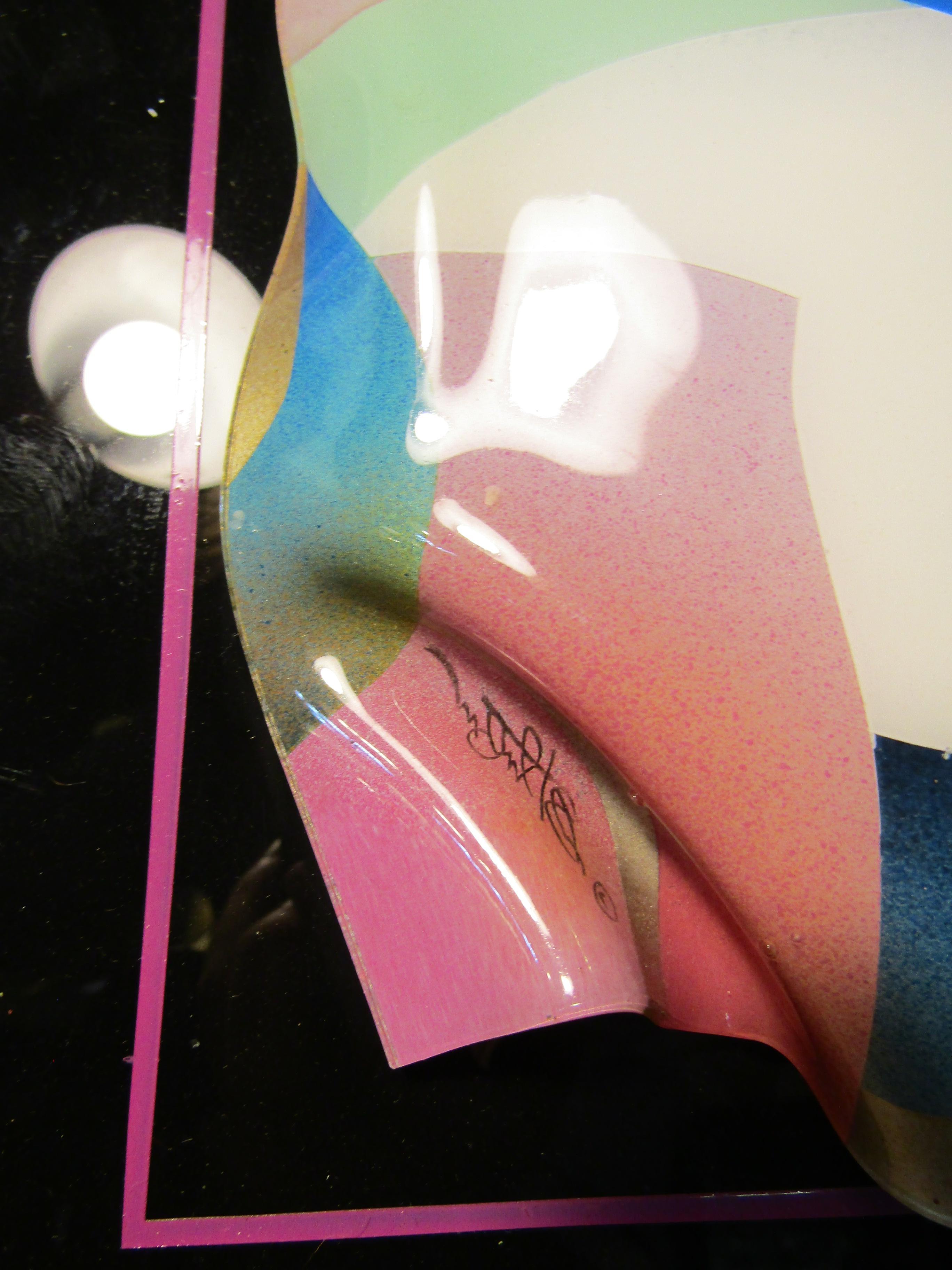 Obra de arte en plexiglás 3D de Ned Moulton Acrílico en venta