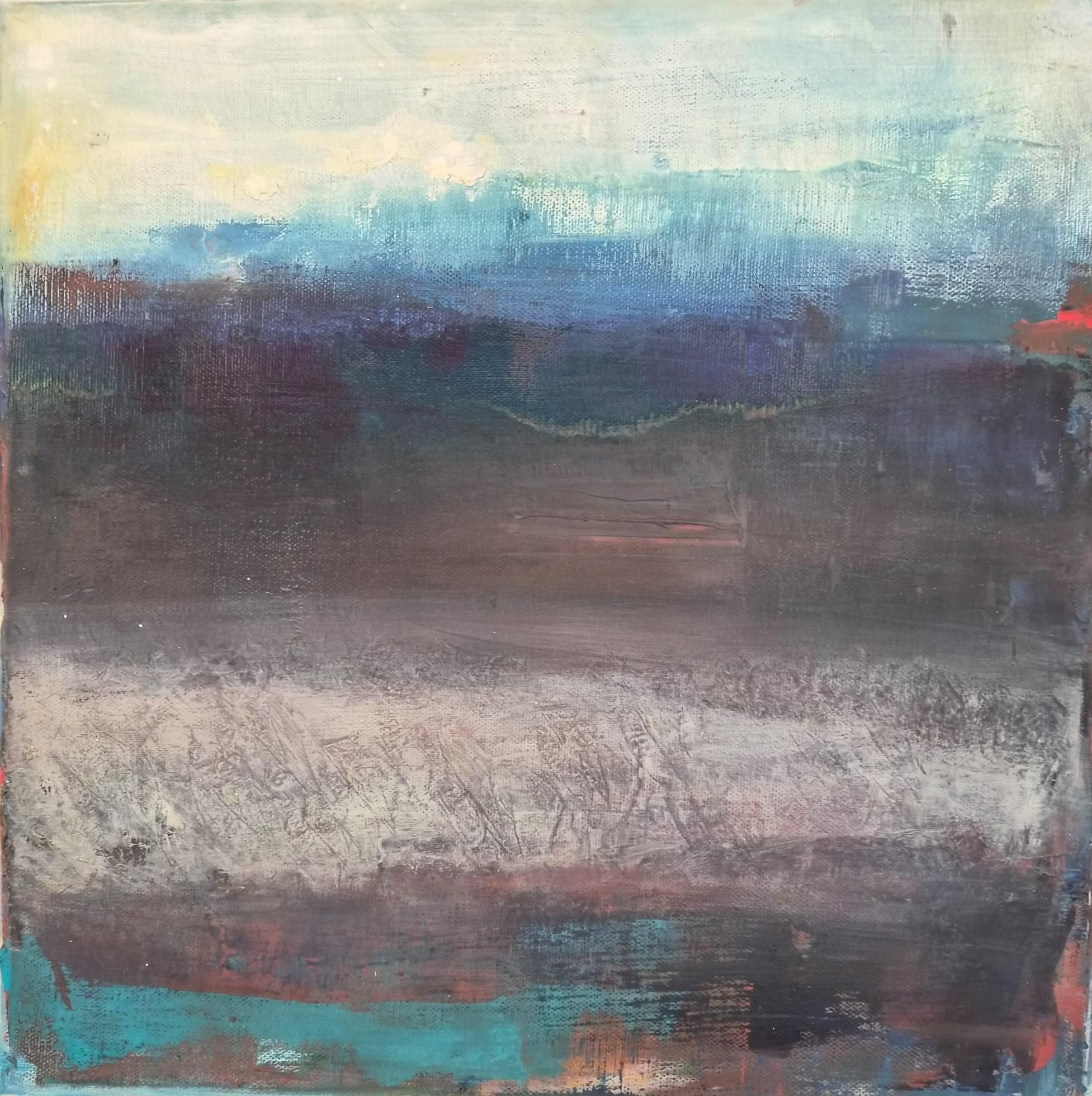 Les vestiges du jour - Peinture, huile sur toile