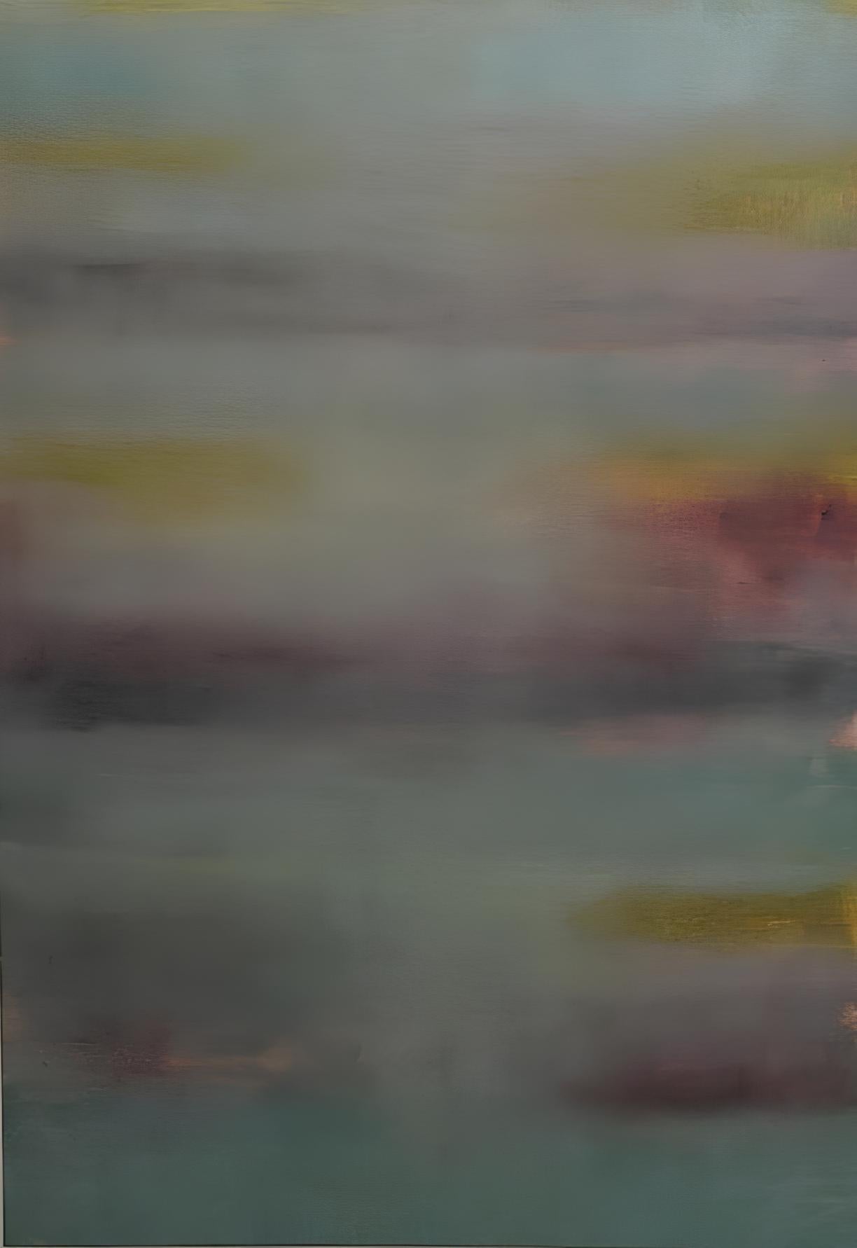 Ohne Titel - Gemälde, Öl auf Leinwand – Art von Neda Dana-Haeri