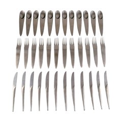 Nedda El-Asmar for Gense, Appetize Lunch Service in Stainless Steel