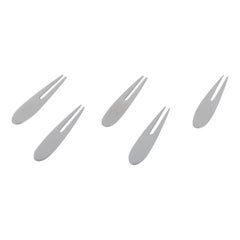 Nedda El-Asmar for Gense. "Appetize". Six hors d´oeuvre forks. 21st C.