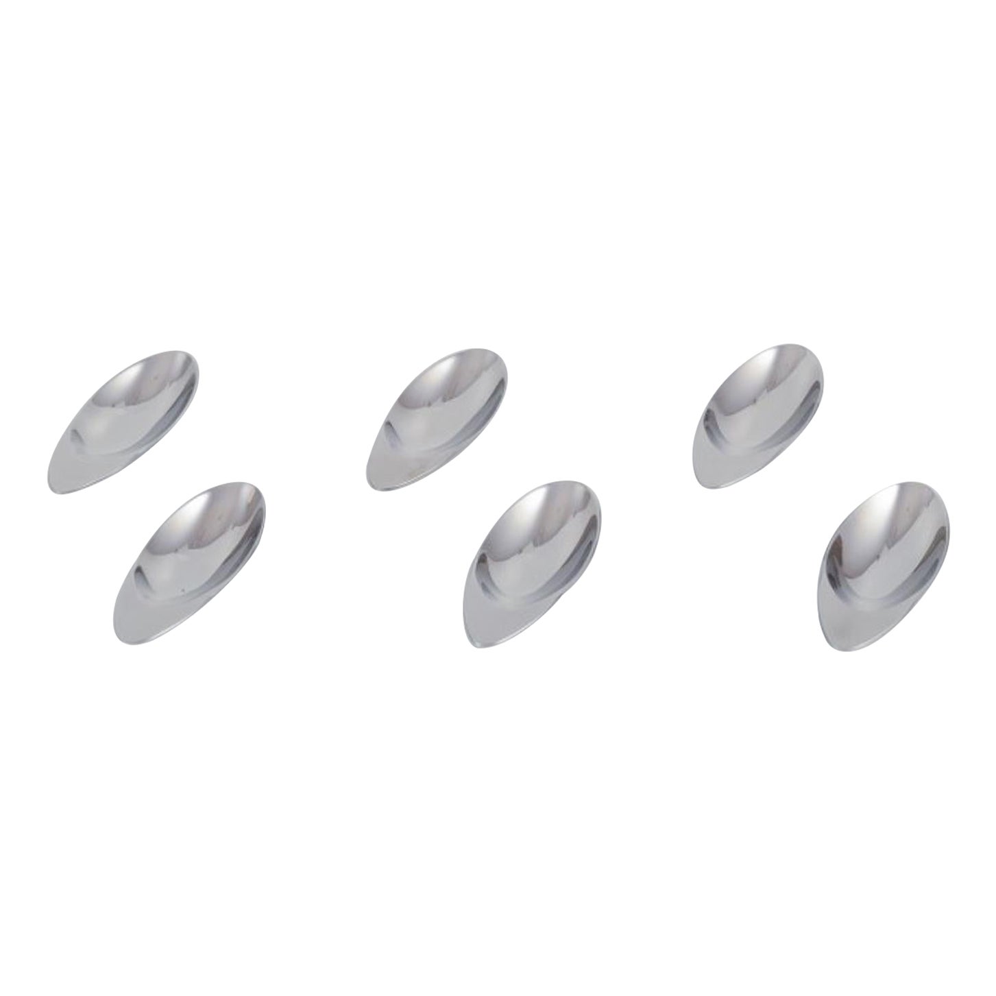 Nedda El-Asmar for Gense. Set of six "Appetize" oyster bowls. 21st century.