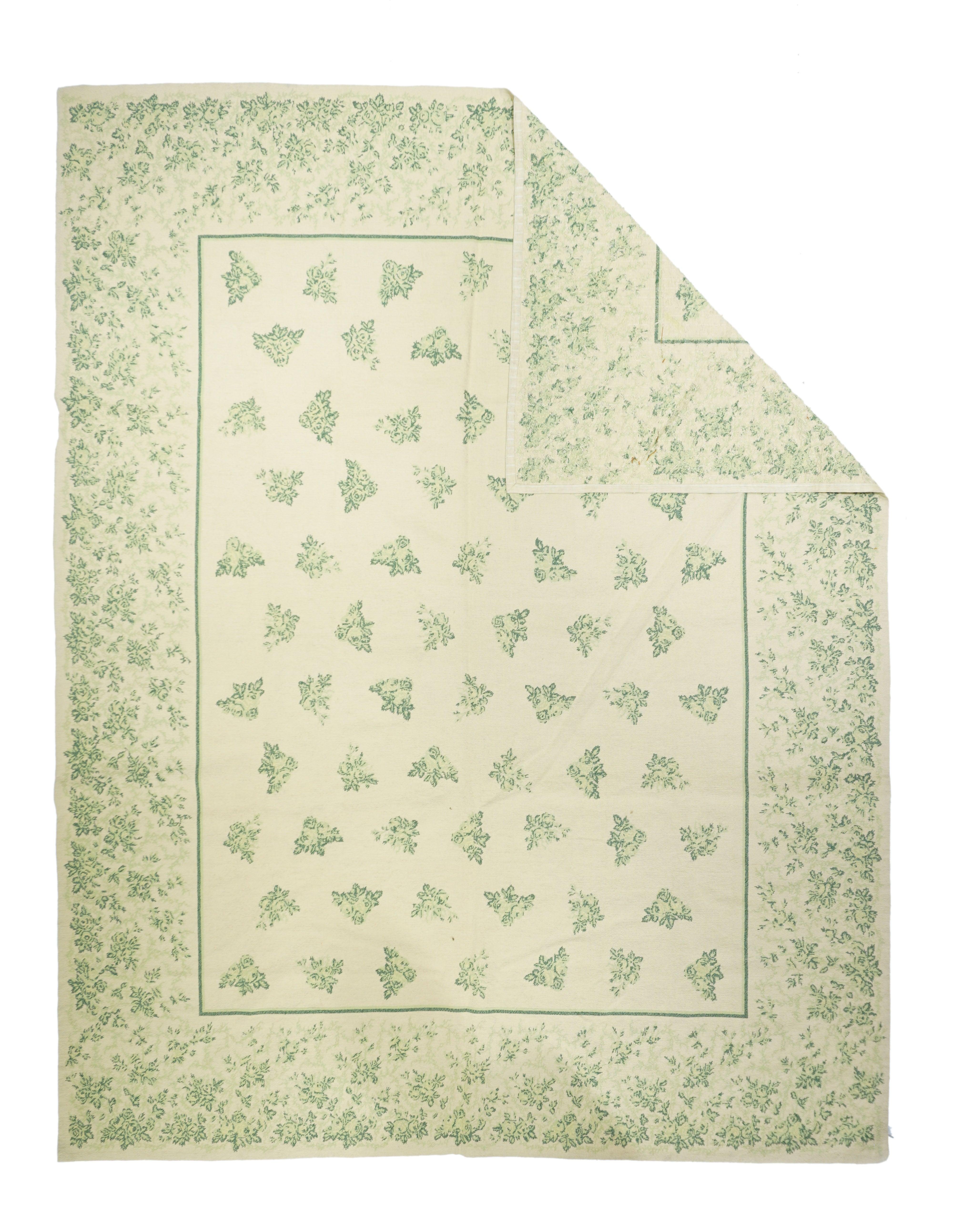 Alfombra de lana de tejido plano Needle Point 8'0