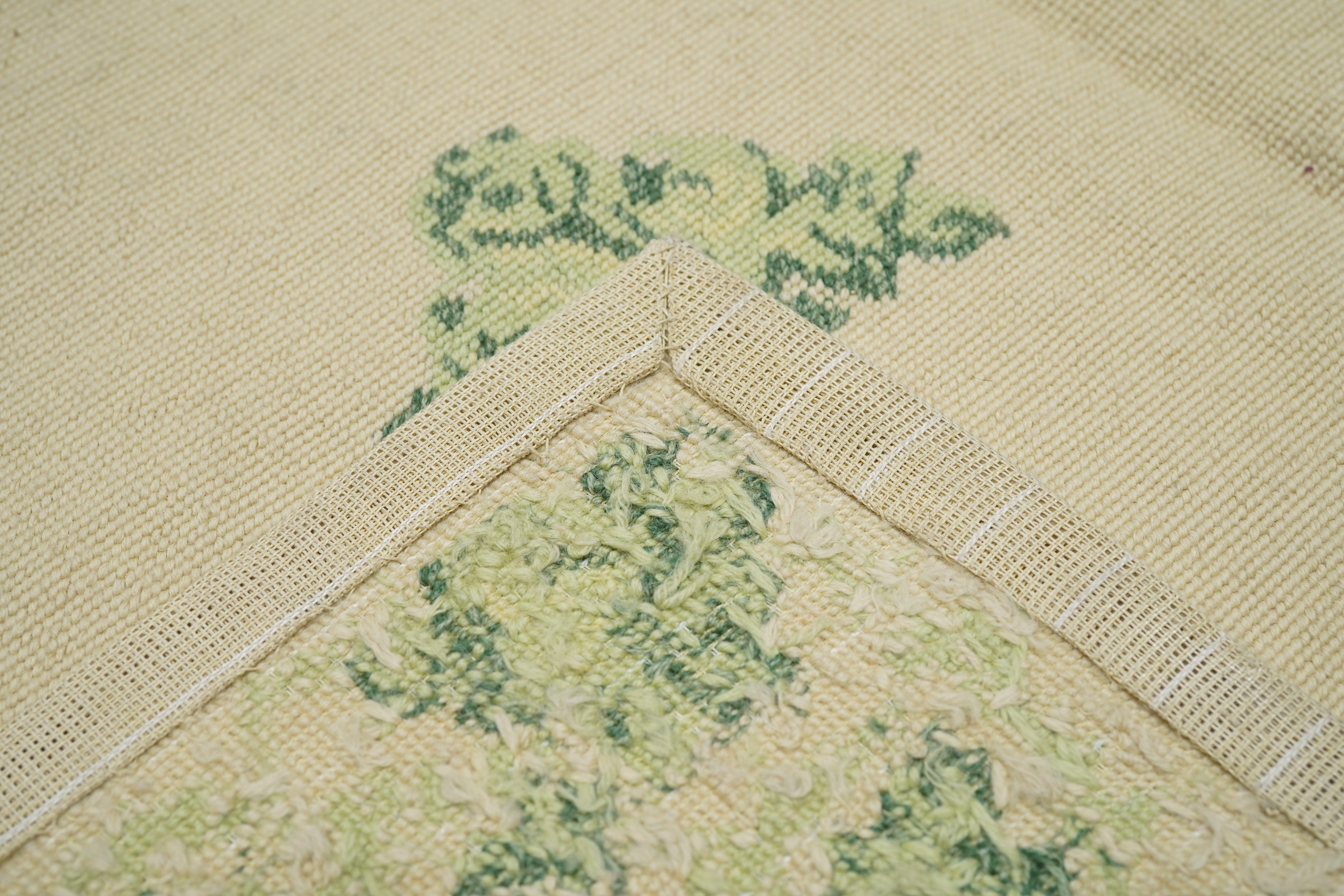 Alfombra de lana de tejido plano Needle Point 8'0