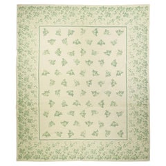 Tapis en laine tissé à plat à l'aiguille 8'0" x 10'0"
