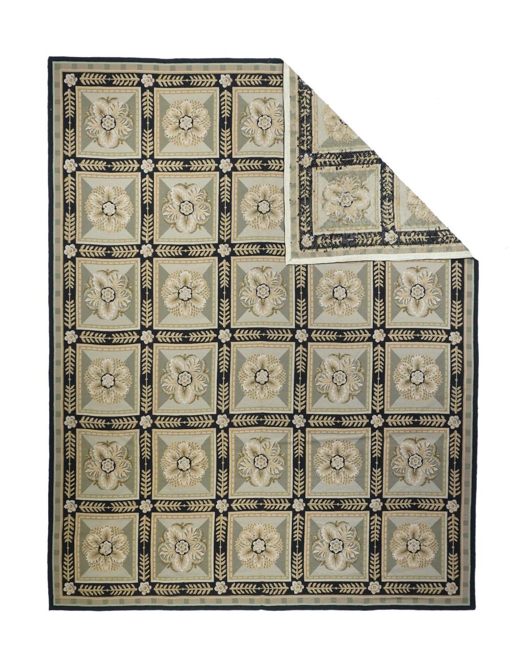 Needle Point Rug 8'0