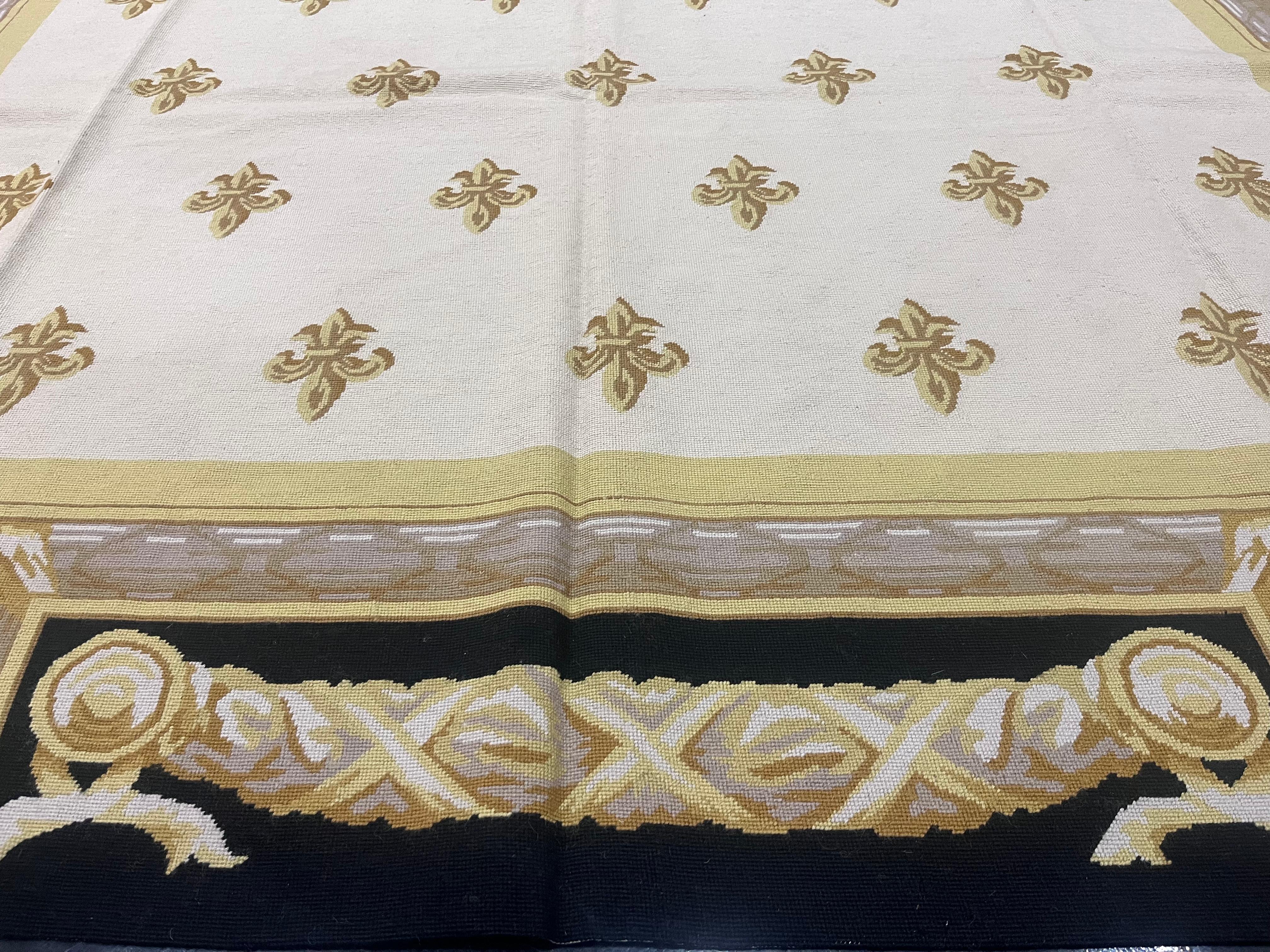 Needle Point Rug 8'0