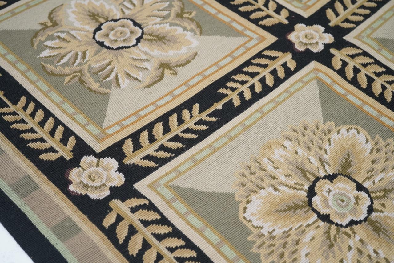 Contemporary Needle Point Rug 8'0