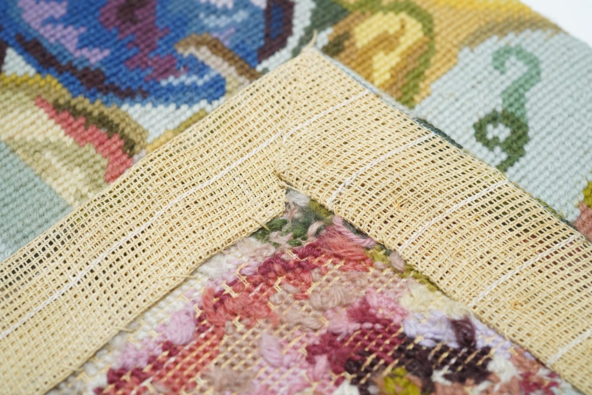 Runner Needle Point 2'5'' x 10'0'' in vendita 4
