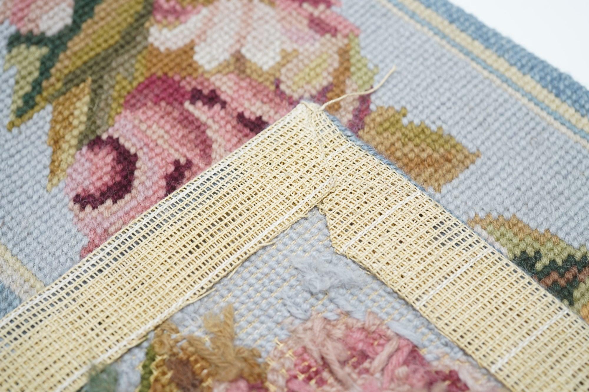 Runner Needle Point 2'5'' x 10'0'' in vendita 4