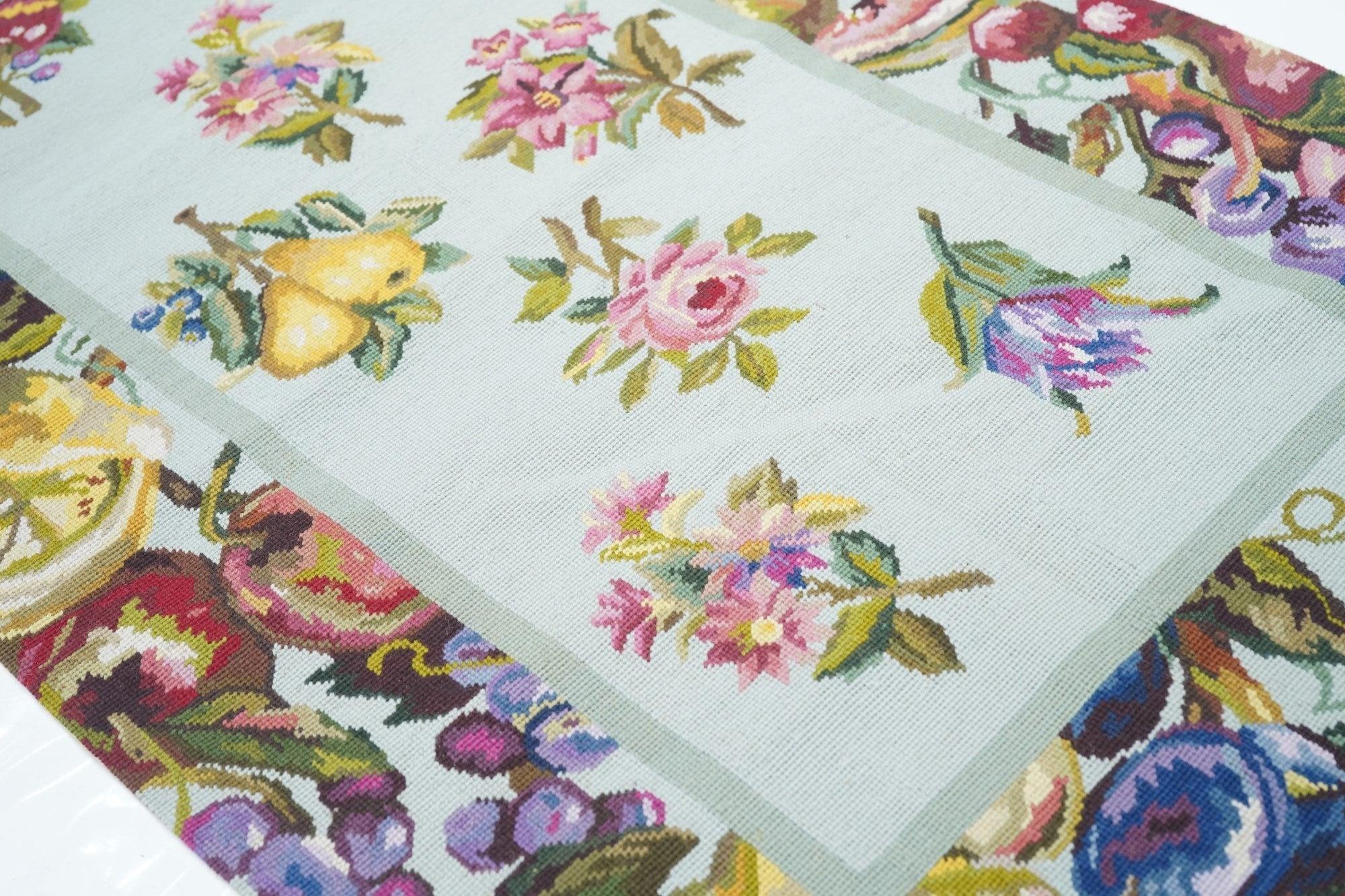 XXI secolo e contemporaneo Runner Needle Point 2'5'' x 10'0'' in vendita