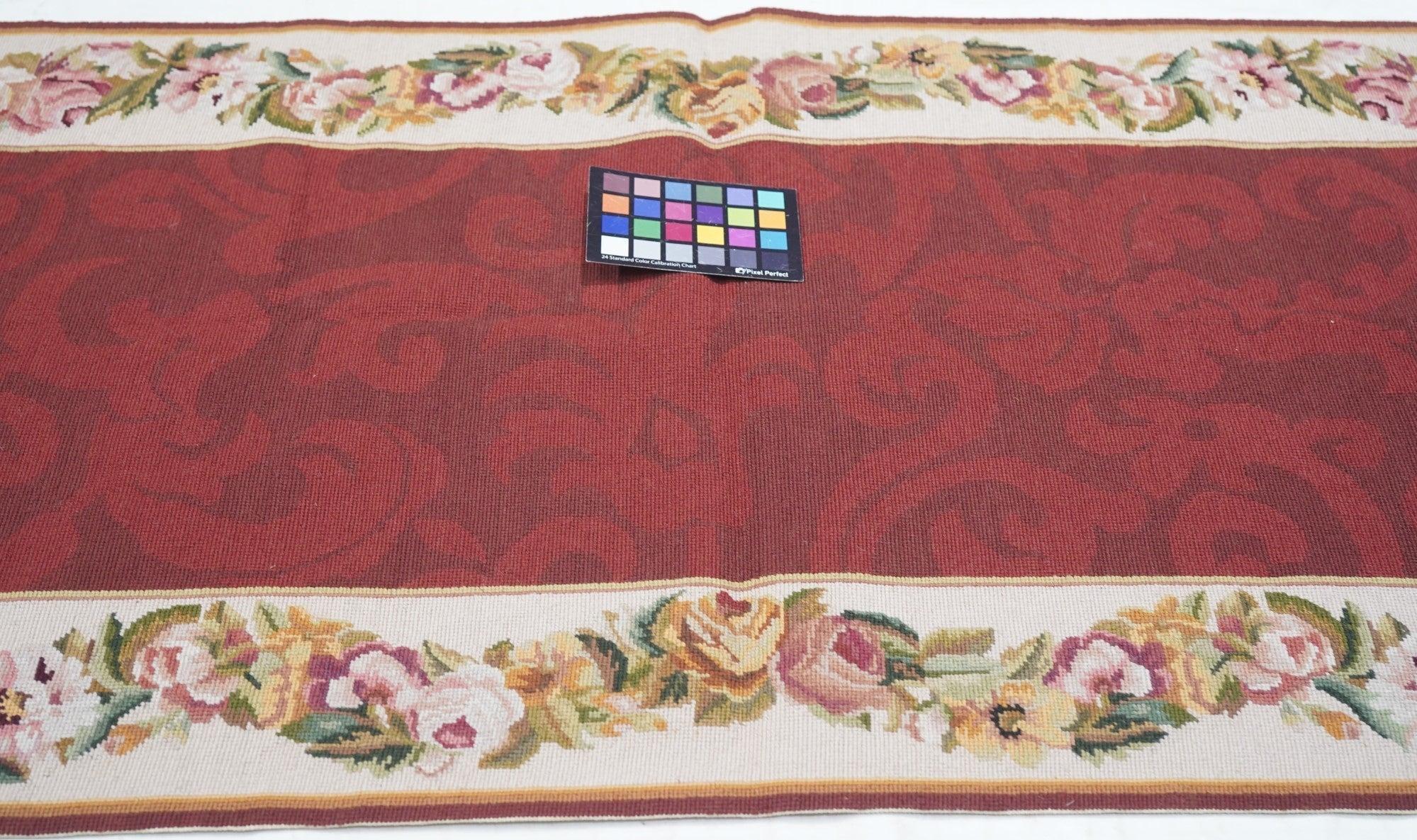 Runner Needle Point 2'6'' x 7'11'' in vendita 1