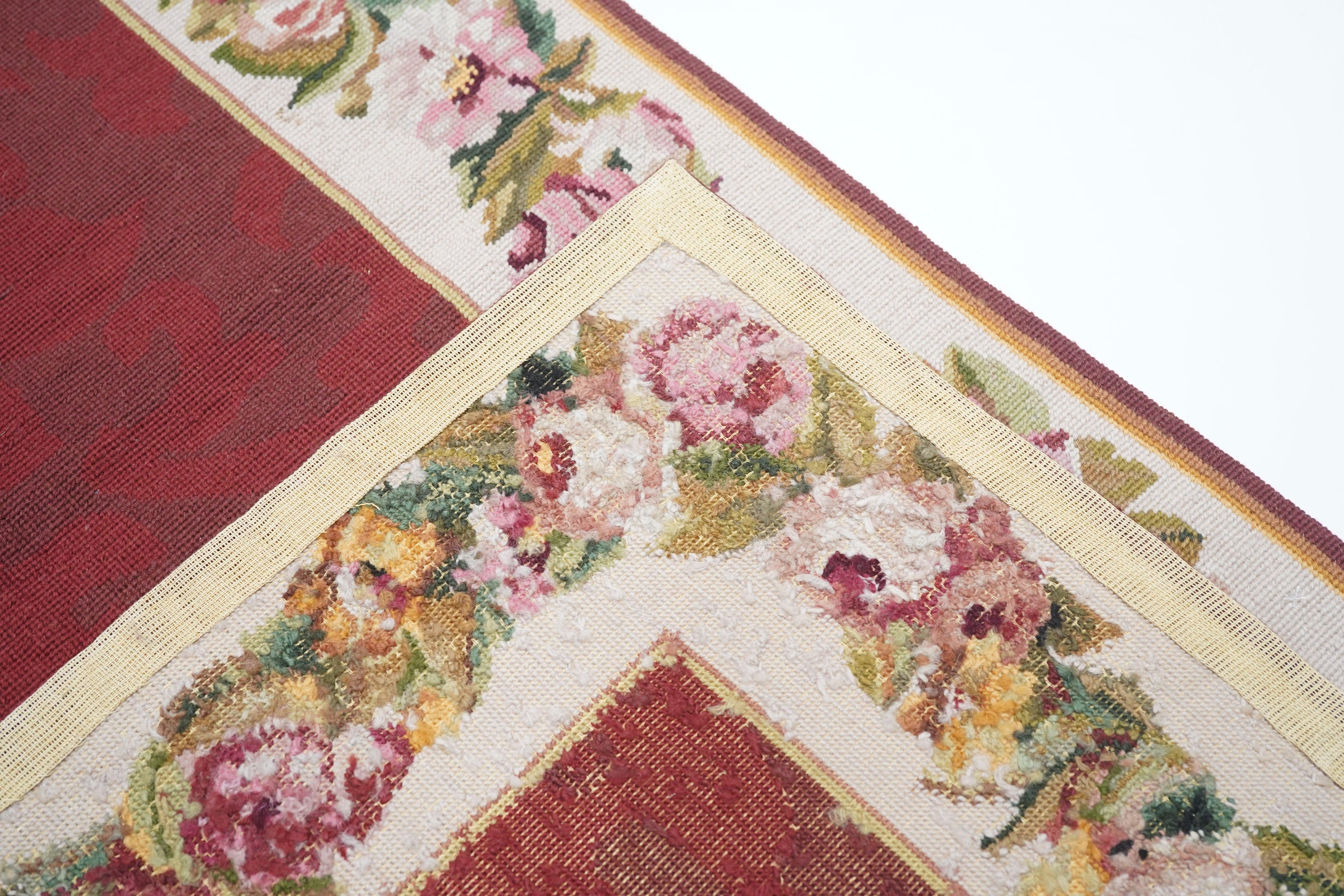 Runner Needle Point 2'6'' x 8'11'' in vendita 4