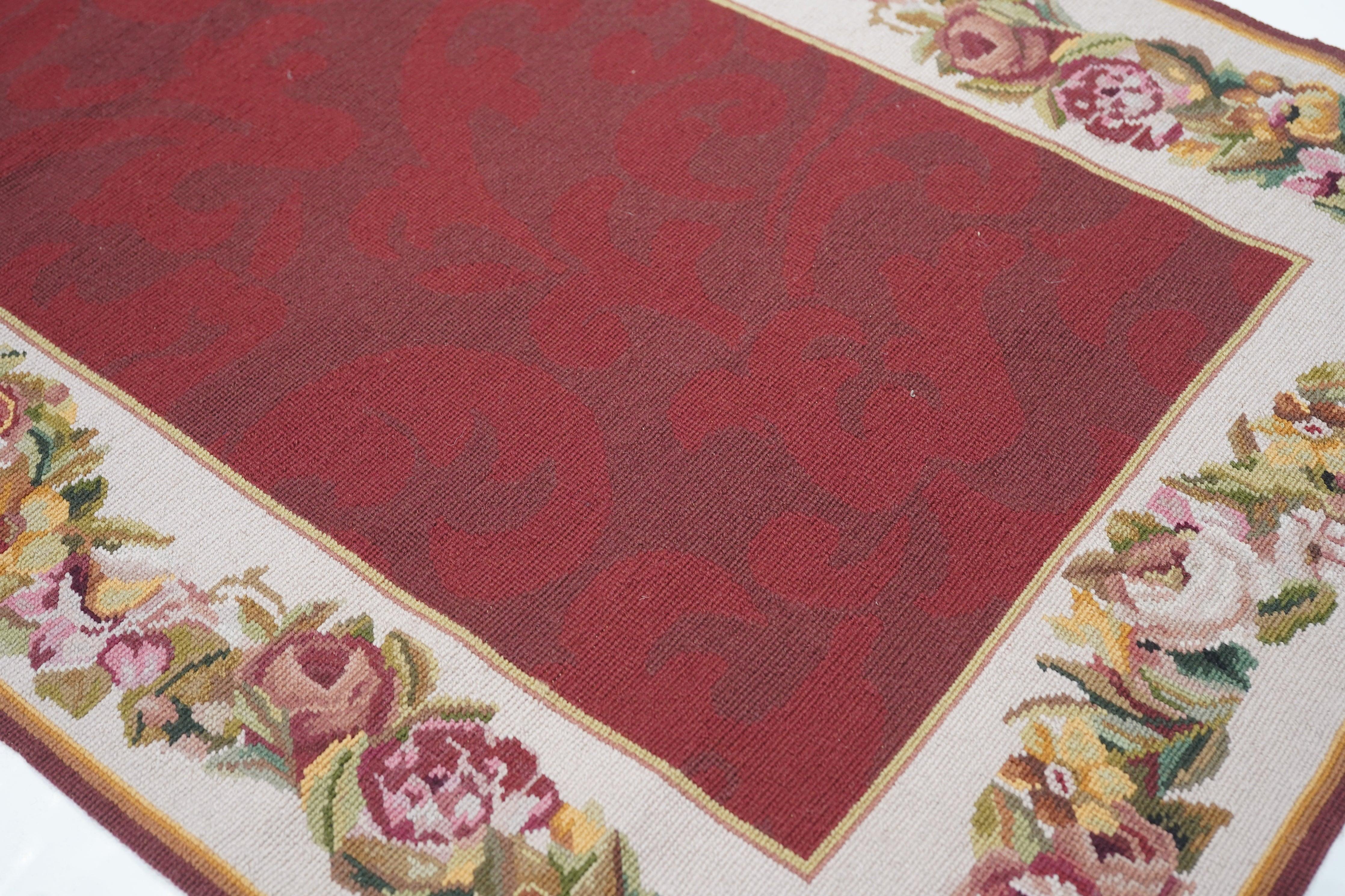 Runner Needle Point 2'6'' x 8'11'' in vendita 1