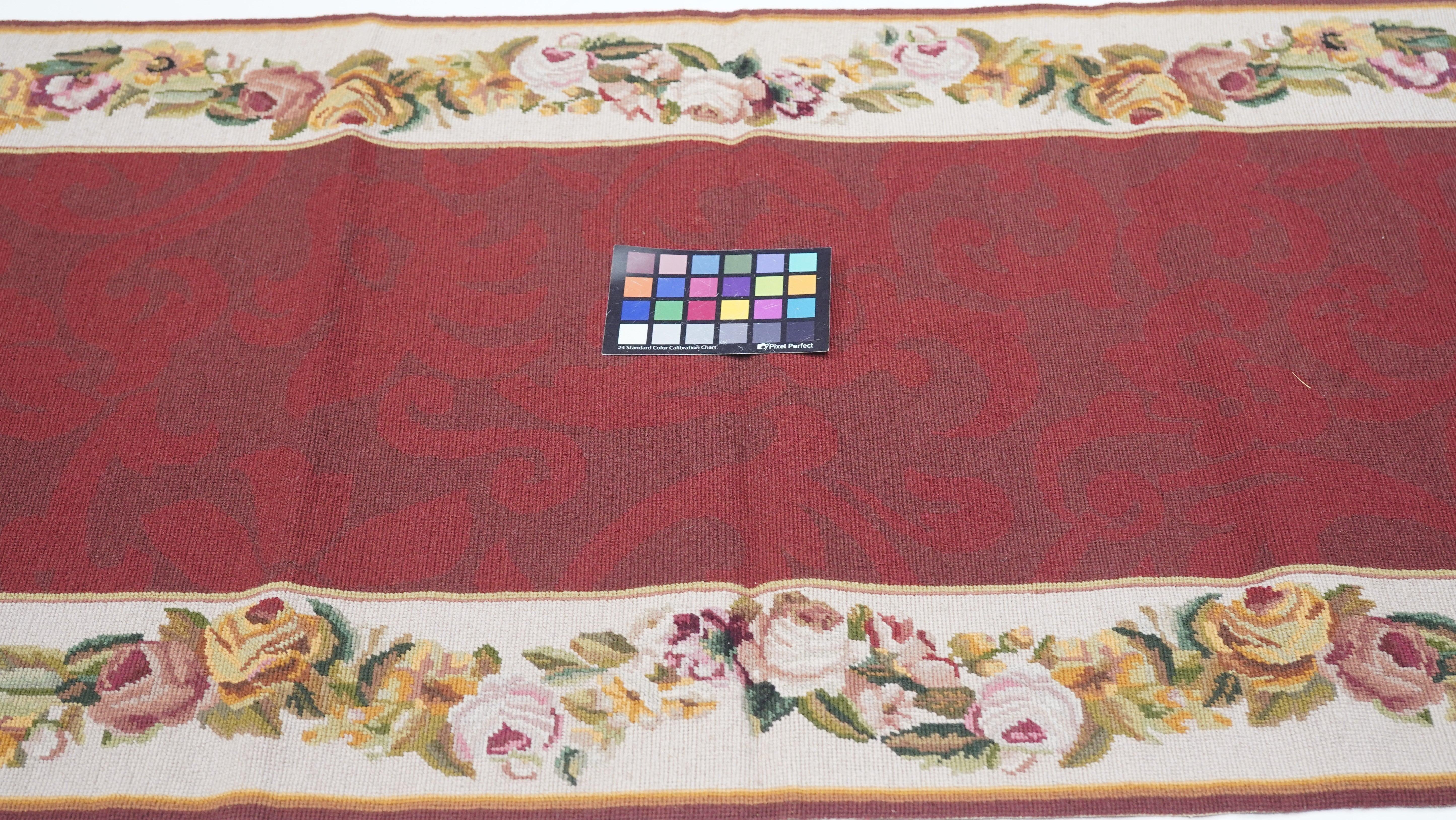 Runner Needle Point 2'6'' x 8'11'' in vendita 2