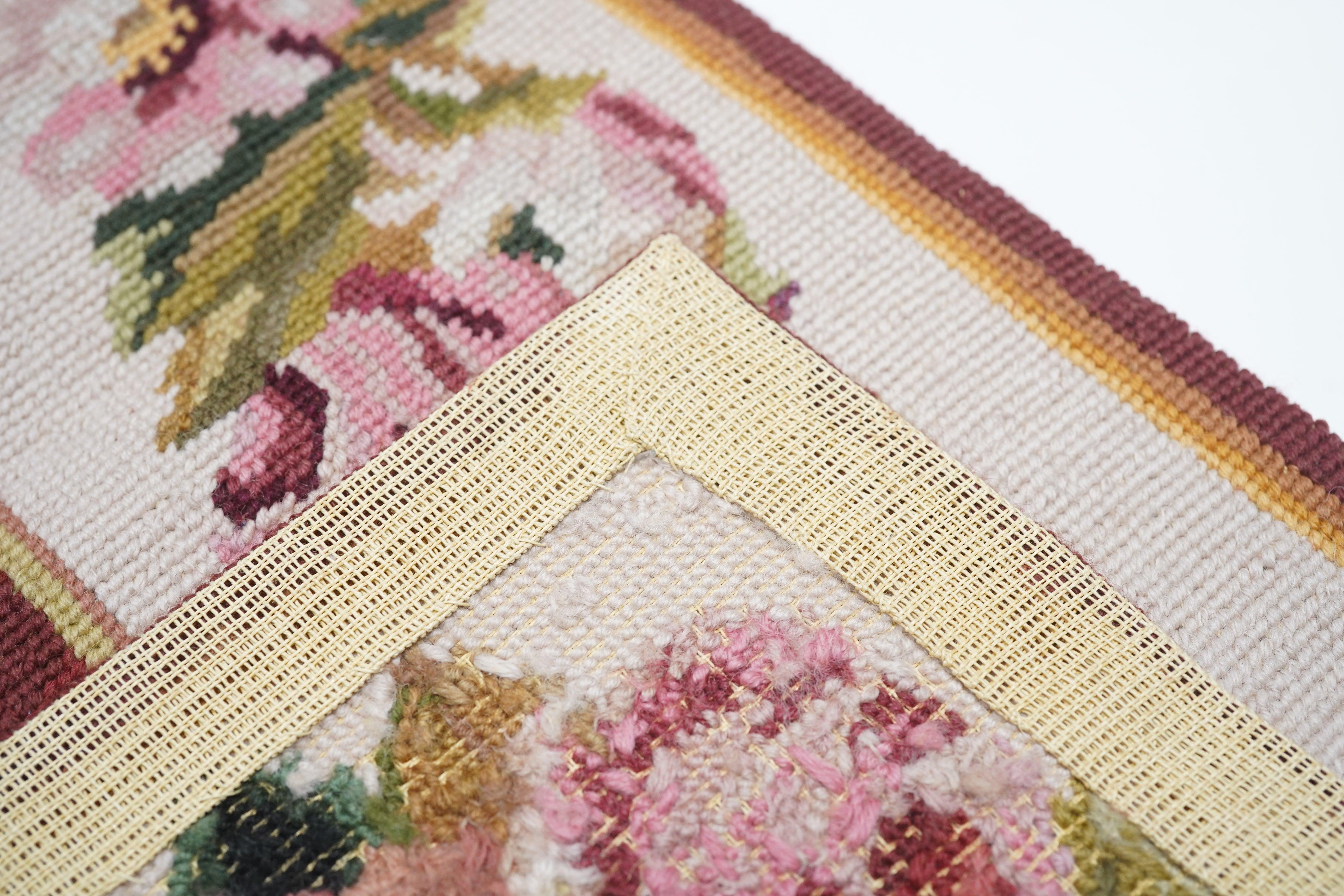 Runner Needle Point 2'6'' x 8'11'' in vendita 3