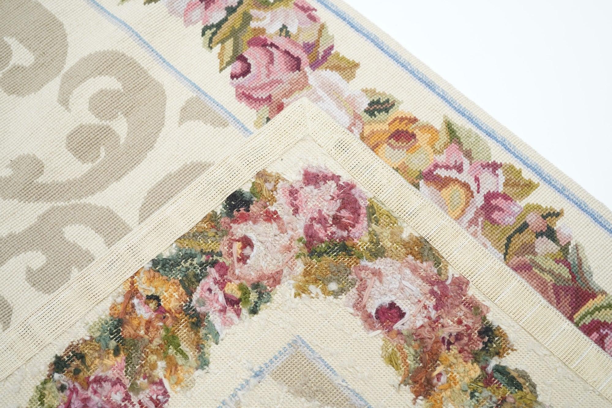 Runner Needle Point 2'6'' x 9'10'' in vendita 4