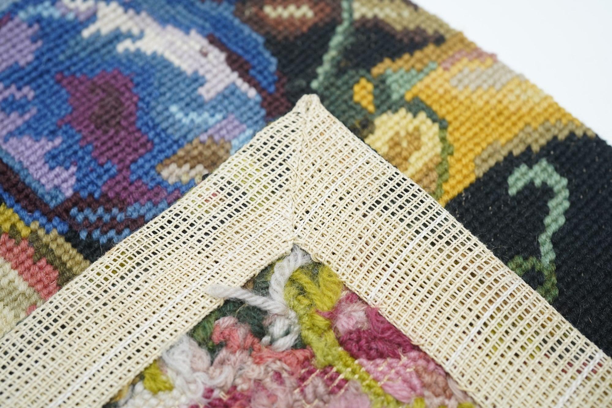 Runner Needle Point 2'6'' x 9'10'' in vendita 3