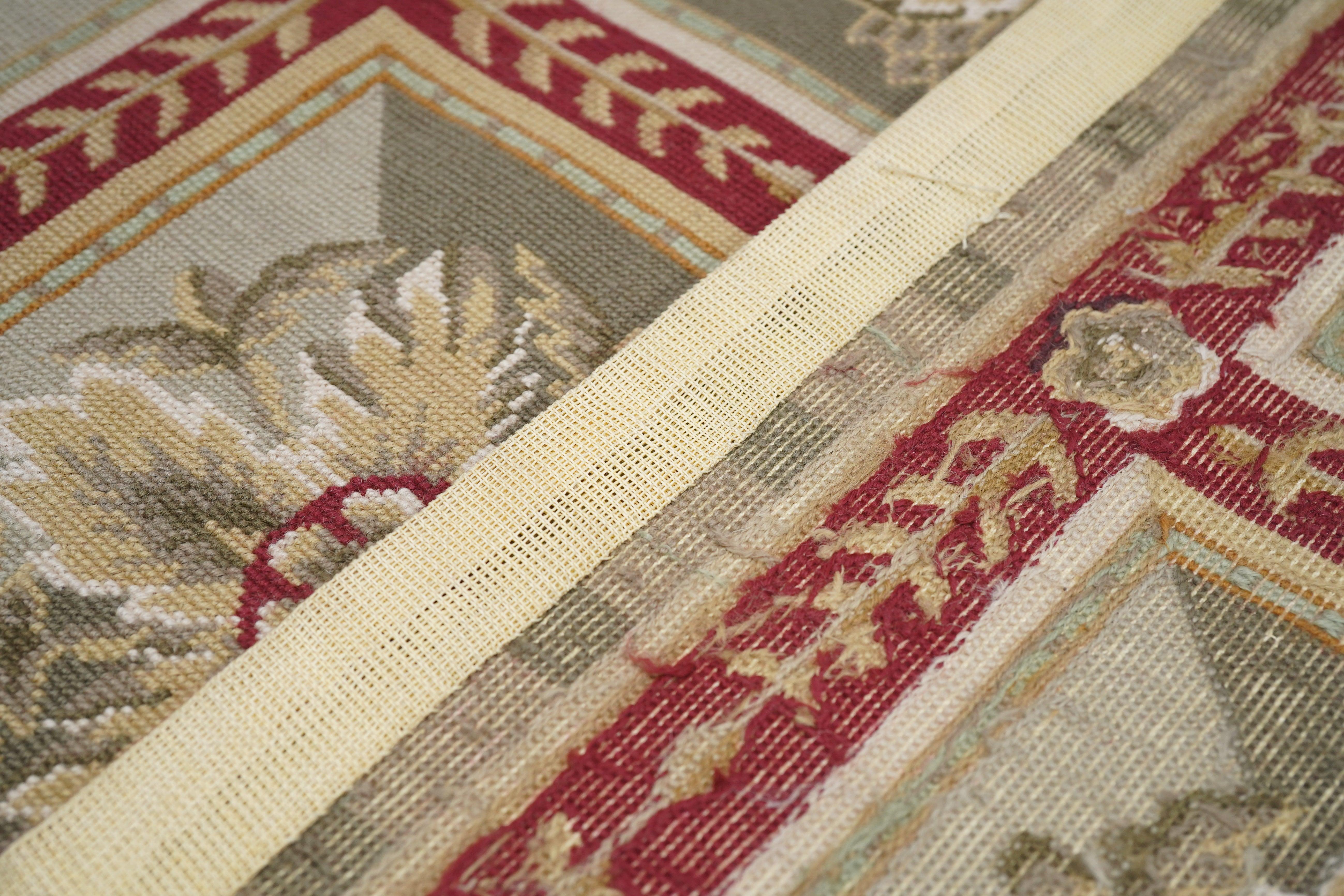 Runner Needle Point 2'7'' x 7'9'' in vendita 3