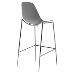 Tabouret de bar en chrome poli Needle