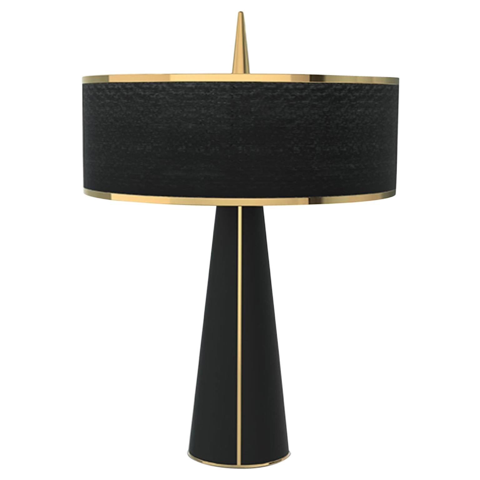 Modern Needle Brass Table Lamp by Luxxu For Sale