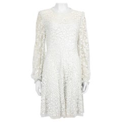 Needle & Thread Blue Sequin Embellished Lace Dress Size XXL