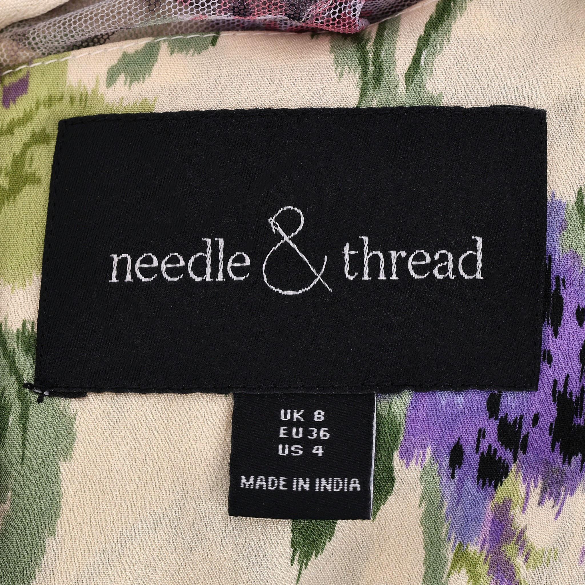 Needle & Thread Floral Tulle Maxi Dress 1