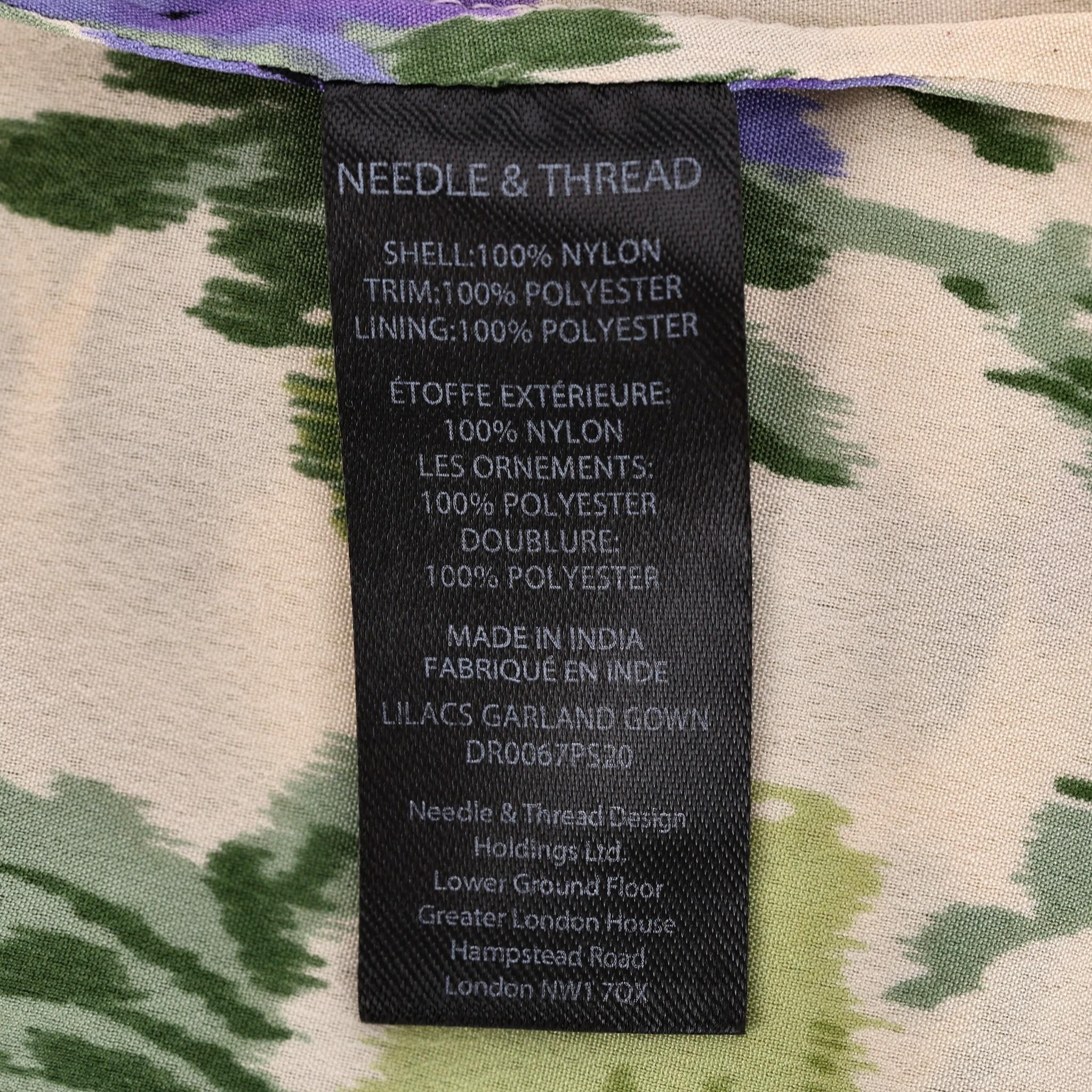 Needle & Thread Floral Tulle Maxi Dress 2