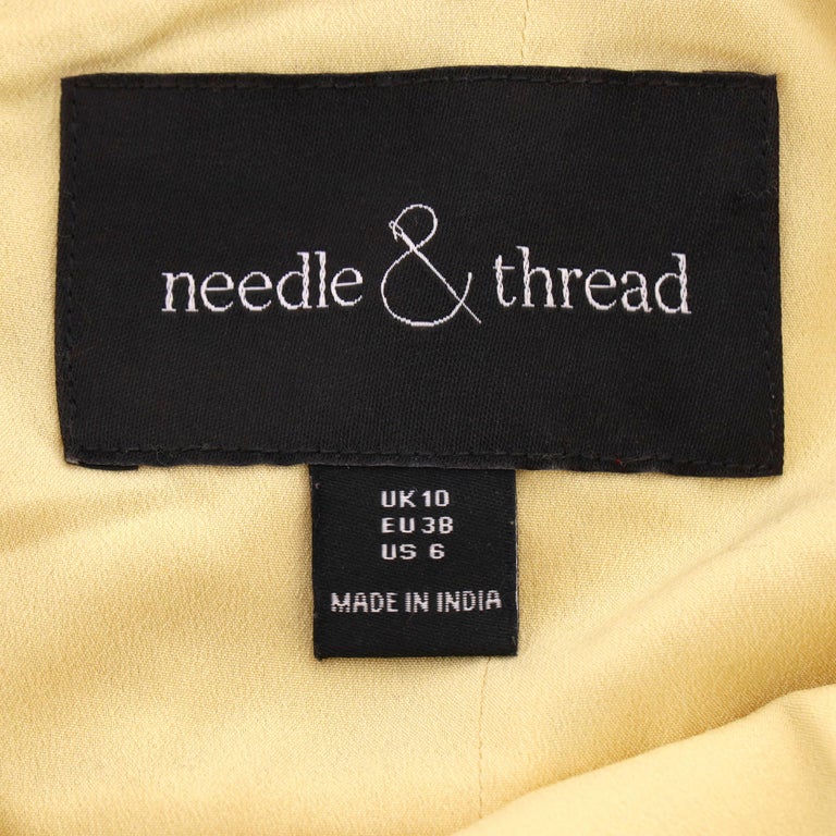 Needle & Thread Sequin Embellished Evening Dress/gown Needle & Thread Sequin Embellished Evening Dress/gown