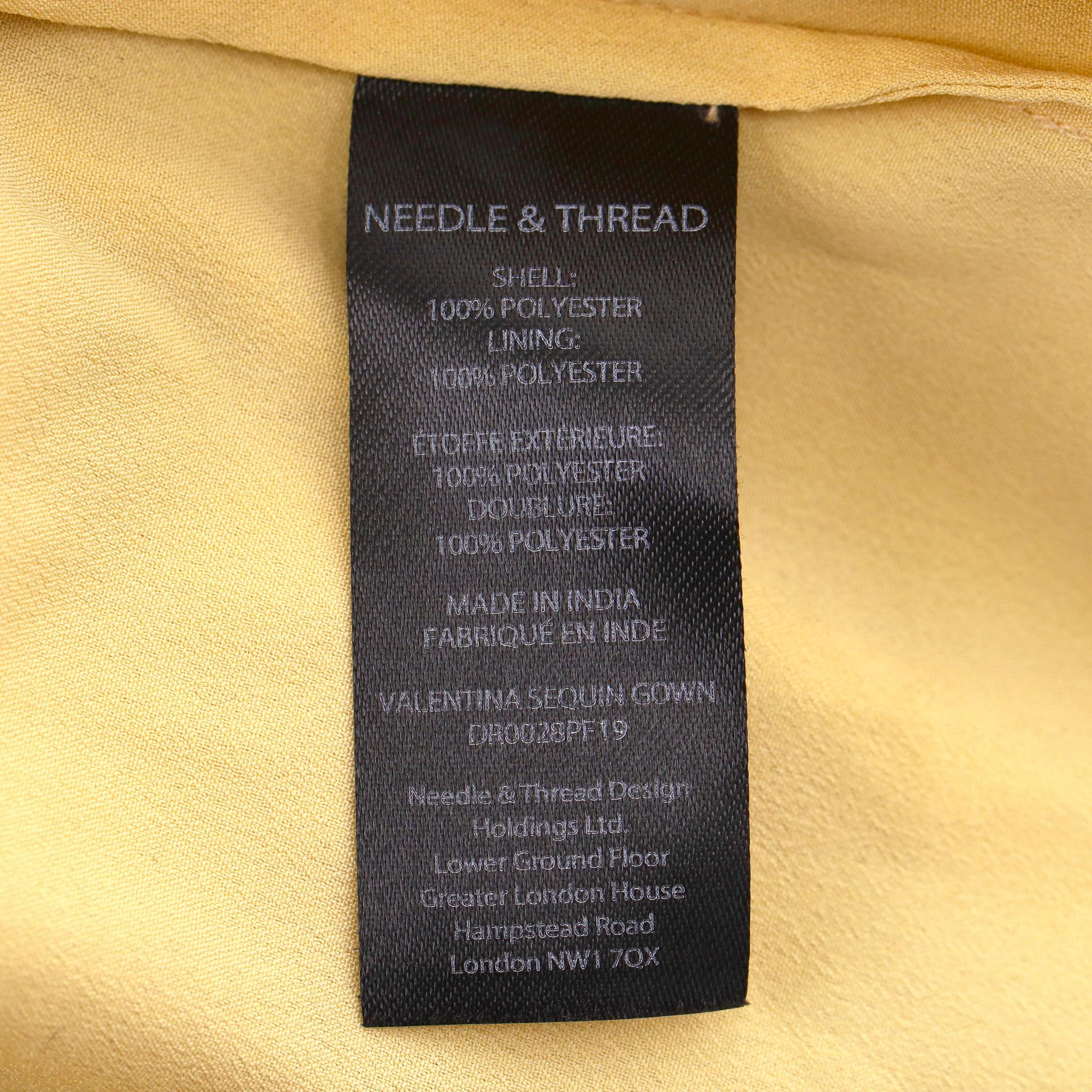 Needle & Thread Sequin Embellished Evening Dress/Gown en vente 3