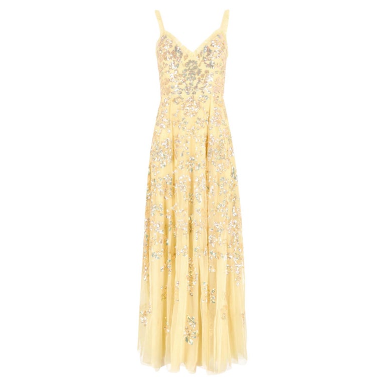 Needle & Thread Sequin Embellished Evening Dress/gown Needle & Thread Sequin Embellished Evening Dress/gown
