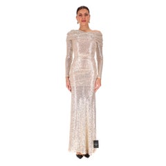 Needle & Thread Sequin-Embellished Stretch-Tulle Gown/Evening Dress