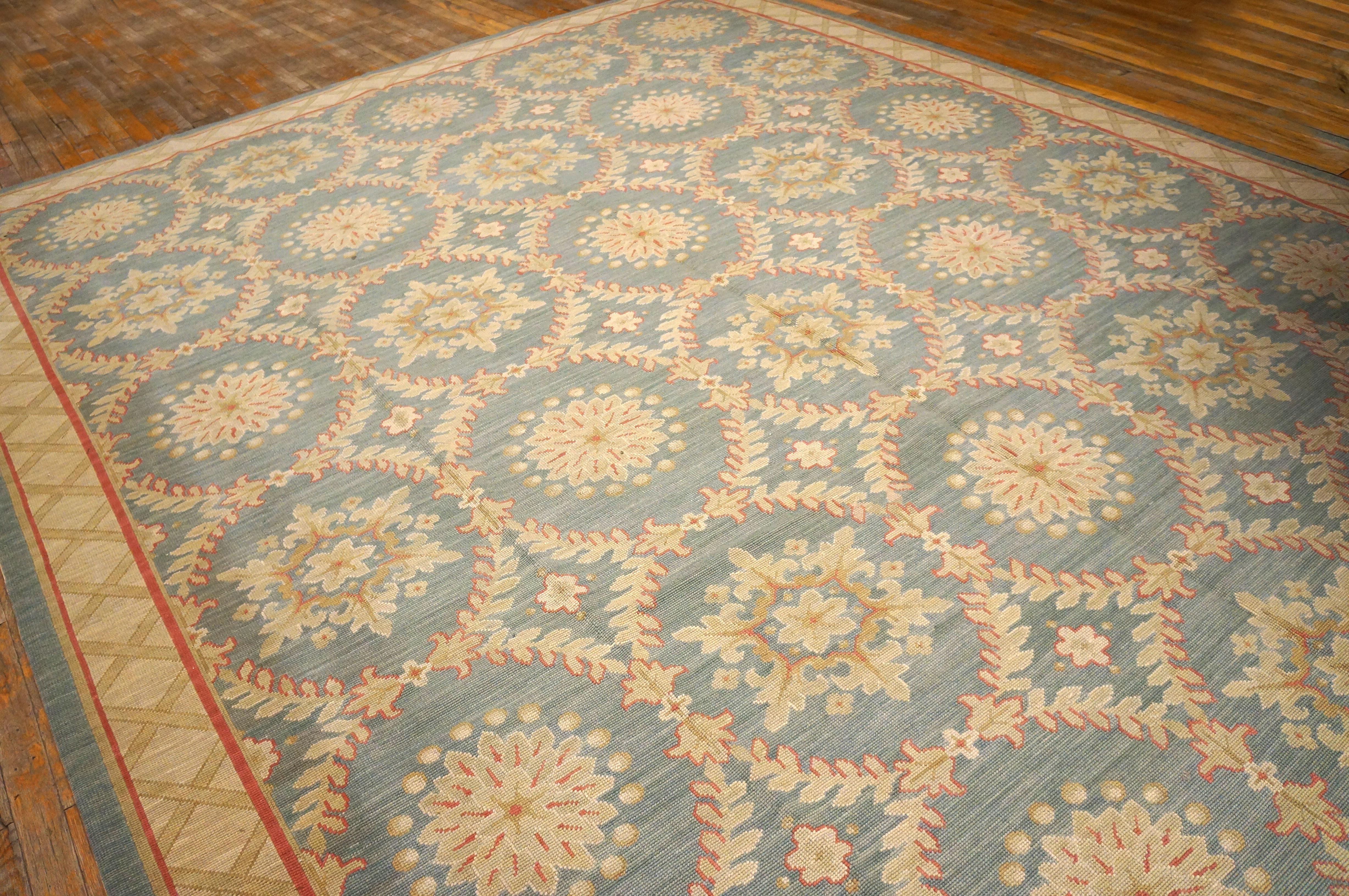 Contemporary Needlepoint  Carpet ( 9' x 12' - 275 x 365 cm ) In New Condition For Sale In New York, NY