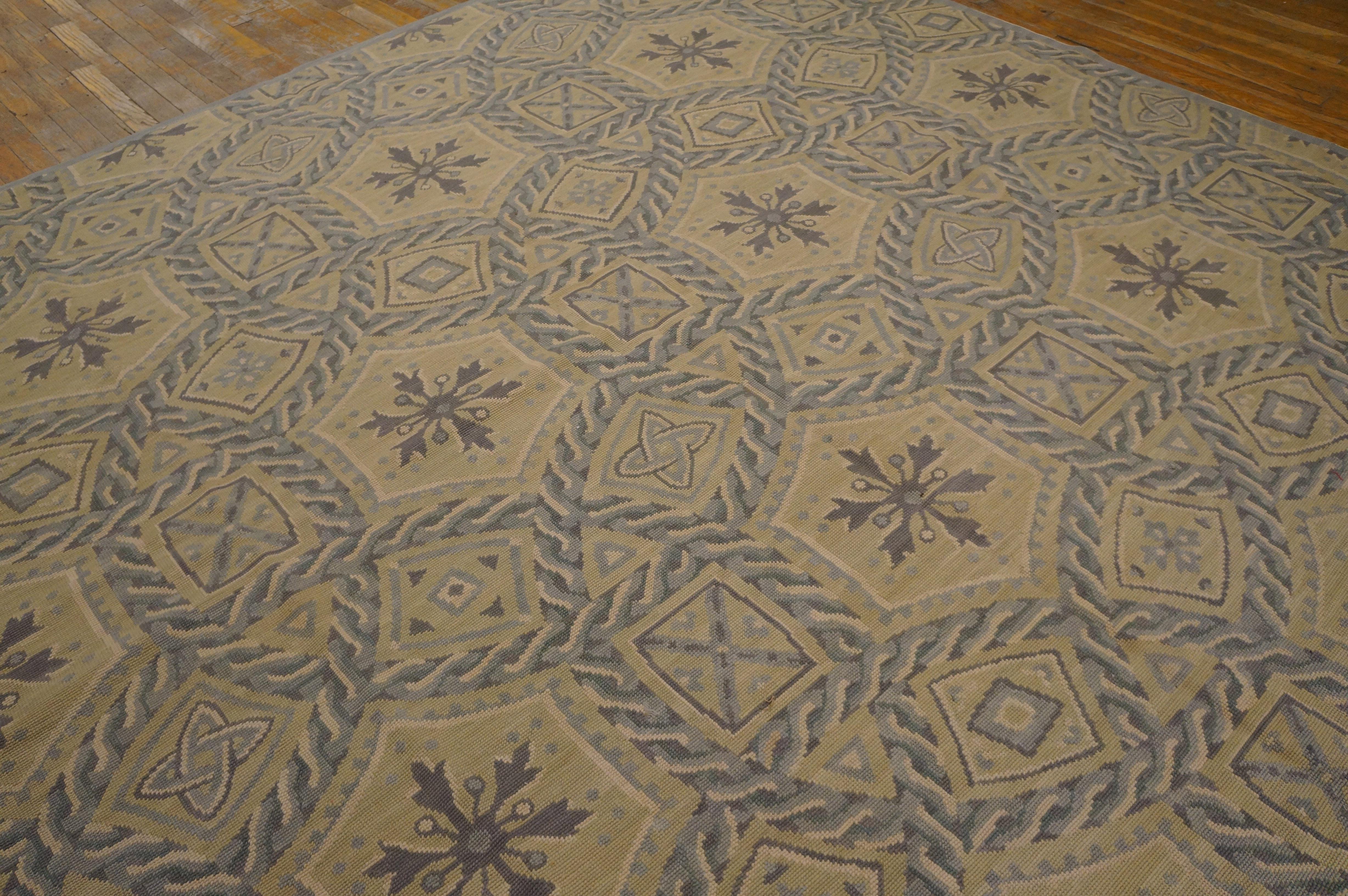 Flachgewebe mit Gobelinstickerei 9' 0