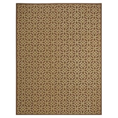 Tapis à tissage plat à l'aiguille de 2,75 m x 3,75 m