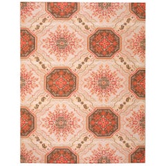 Contemporary Needlepoint Flat Weave Carpet ( 9' x 12' - 375 x 365 )