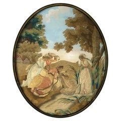 Scena biblica ad ago Mosè tratto dal fiume Nilo Inghilterra Circa 1840