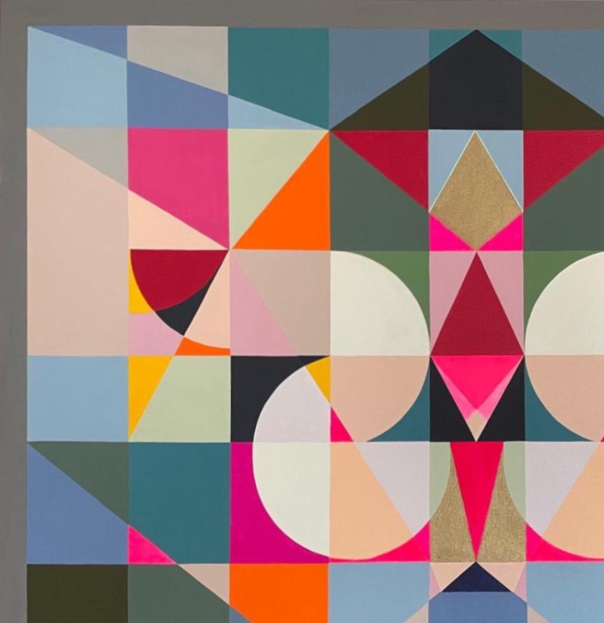 Beej. Abstrakte Malerei (Zeitgenössisch), Painting, von Neerja Chandna Peters