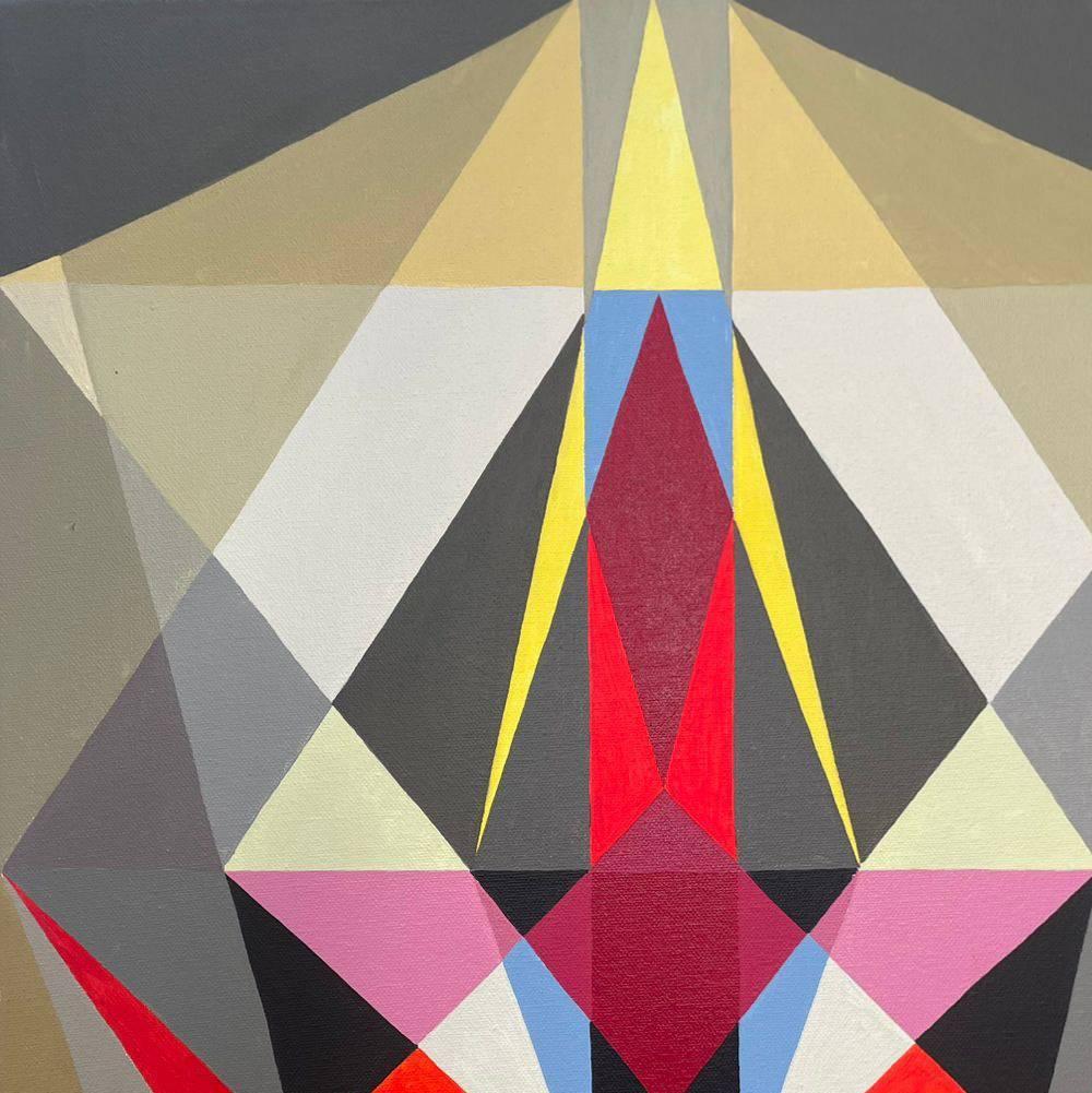 Samadhi 2. De la série Samadhi - Contemporain Painting par Neerja Chandna Peters