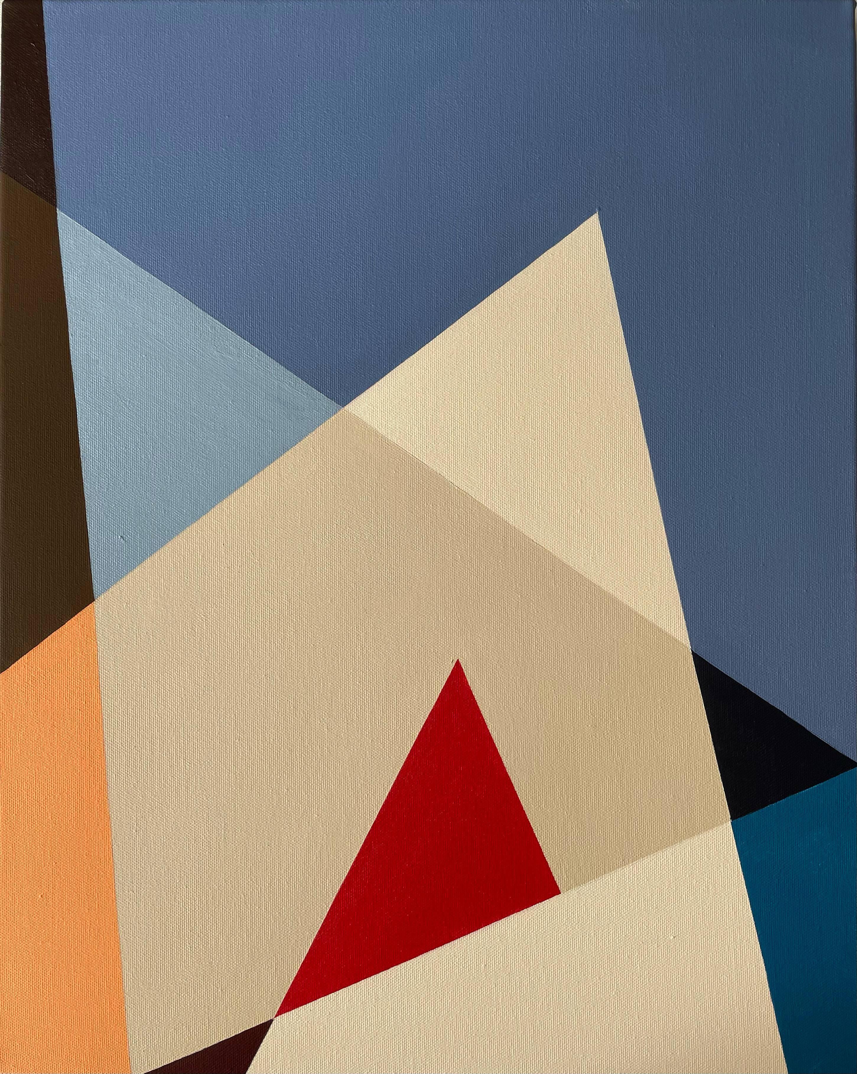 Symphonie, Quadriptychon. Abstrakte Malerei (Zeitgenössisch), Painting, von Neerja Chandna Peters