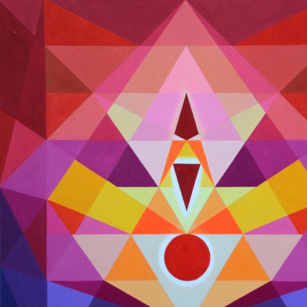 Das Erwachen 1. Aus der Serie The Awakening – Painting von Neerja Chandna Peters