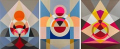Le moi 16, 17 et 18. Triptyque. De la série Self